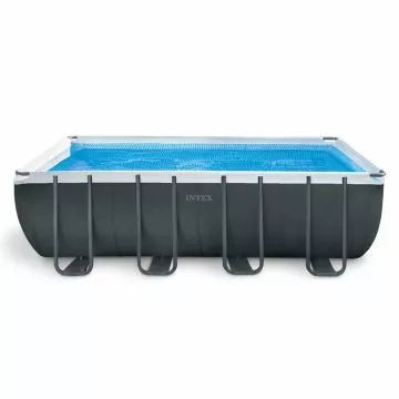 Intex Rectangle Ultra XTR Frame Pool Set with Sand Filter Pump, 18x9 ft x 52 in