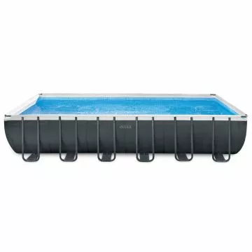 Intex Rectangle Ultra XTR Frame Pool Set with Sand Filter Pump, 24x12 ft x 52 in