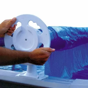 Convenient hand wheel constructed of high density plastic with UV inhibitors for long lasting reliability.