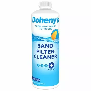 Doheny's Sand Filter Cleaner - Improve Filtration and Reduce Maintenance - 1 Quart