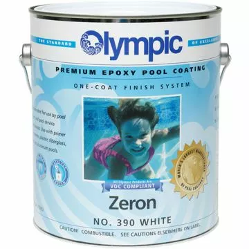 Olympic Premium Epoxy Pool Coating Zeron No. 390 White
