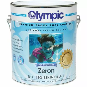 Olympic Premium Epoxy Pool Coating Zeron No. 392 Bikini Blue