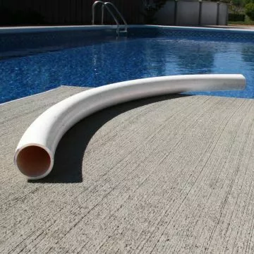 Doheny's Heavy Duty PVC In-Ground Pump to Filter Hose, 1-1/2 in x 3 ft