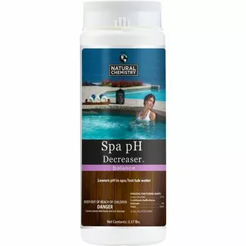 Front view of Natural Chemistry Spa pH Decreaser