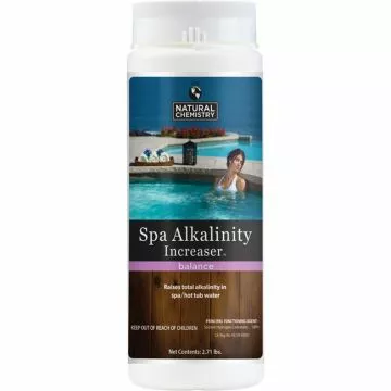 Front view of Natural Chemistry Spa Alkalinity Increaser, 2.71 lb