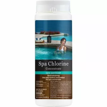 Front view of Natural Chemistry Spa Chlorine Concentrate