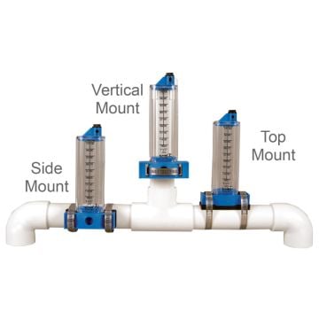 Rola Chem Flowmeter, 400-1050 GPM 6 inch Vertical