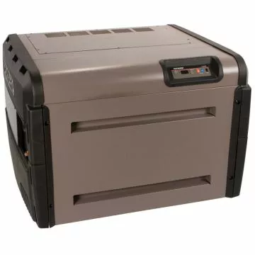 Side view of Hayward Universal H-Series H250 Low NOx Pool Heater, 250,000 BTU, Natural Gas