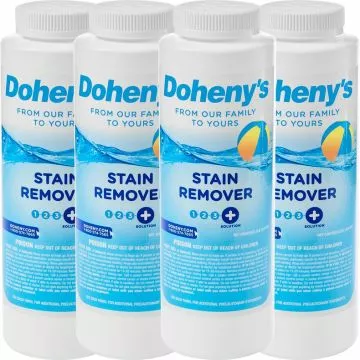 Doheny’s Stain Remover (4) 2 Lb. bottles – Removes stains, residue, and spotting
