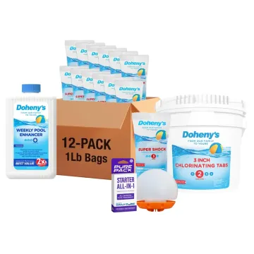 Doheny's Chlorine & Shock Bundle for Above Ground Pools