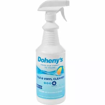 Doheny's Tile and Vinyl Cleaner - Easily Remove Waterlines & Grime