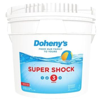 Doheny's Granular Calcium Hypochlorite - Powerful Pool Shock - 25 lb. Bucket