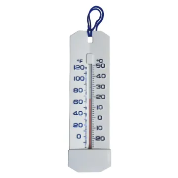 Doheny's Jumbo 10 inch Pool Thermometer with nylon cord and easy-read display
