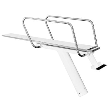 SR Smith Econo-line 1 Meter Stand with 14 ft Frontier III Diving Board, Blue