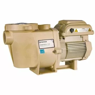 Front side Pentair WhisperFlo VST Variable Speed Inground Pool Pump, 2.6 THP