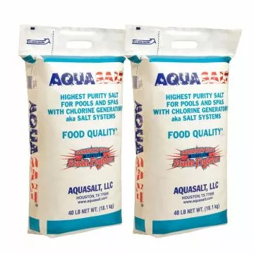AquaSalt (2) 40 lb Bags