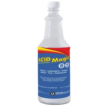 Certol Acid Magic, 1 Quart - User-Friendly Muriatic Acid with 90% Fewer Fumes