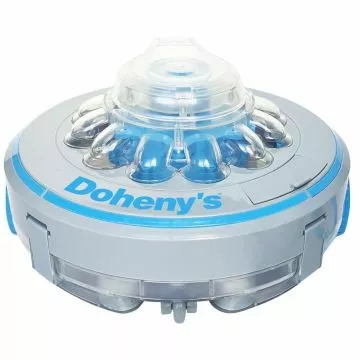 Doheny's Pro Jet Rechargeable Cordless Robotic Cleaner - front view of complete unit