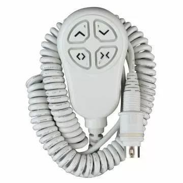Aqua Creek 4-Button Vito Hand Set for 2-Piece Linak & Vito Systems (Pro Spas, Scout, Revolution, and Titan Lifts)