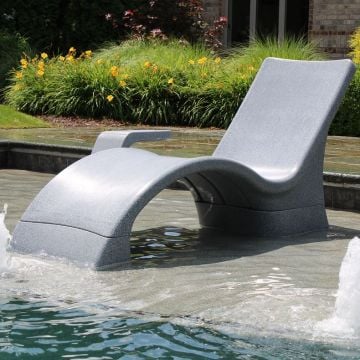 In-Pool Lounger raised by the deep water kit