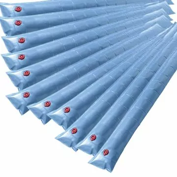8 ft., 20 gauge deluxe heavy-duty single chamber water bags - 12 pack