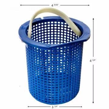Pump Basket Starite Rp2 Hydro Pump 590 / Swimrite Powder Coated Btm: 3 3/4" Top: 4 9/16" Ht: 4 3/4"