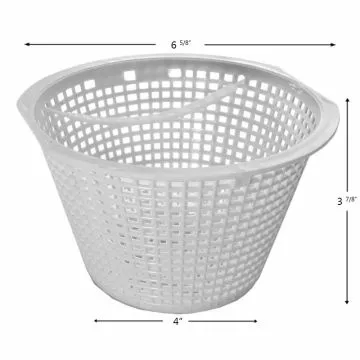 Skimmer Basket Pentair / American Abg 85003900 Plastic Btm: 4" Top: 6 5/8" Ht: 3 7/8"