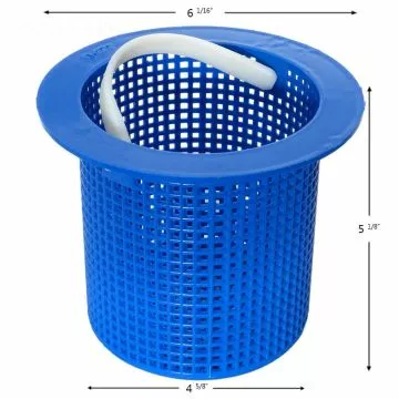 Pump Basket Pentair / American Noryl 39300400 Btm: 4 5/8" Top: 6 1/16" Ht: 5 1/8"