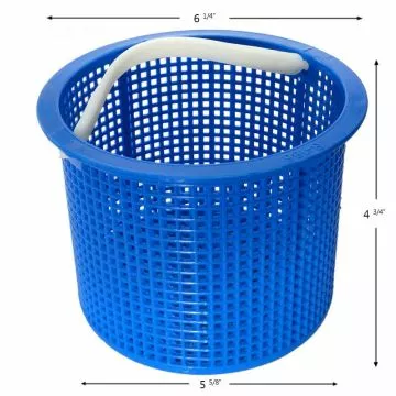 Pump Basket Wet Institute Powder Coated Btm: 5 5/8" Top: 6 1/4" Ht: 4 3/4"