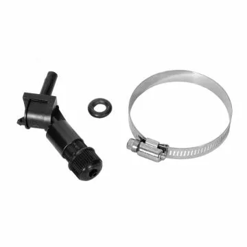Threadless Injector 1/4" Od Fitting, Tube & Clamp