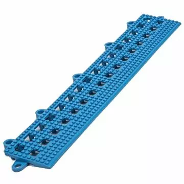 Dri-Dek 2x12 in Beveled Edge Tile Pool Decking, Pool Blue