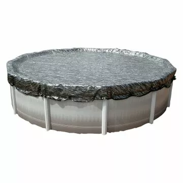 Hi-Tech Micro Mesh Winter Cover for 28 ft Above Ground Round Pools (Actual Cover Size 31 ft) 