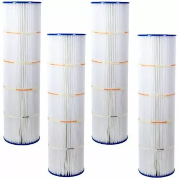 Pleatco Filtration PCC105-PAK4-EC Pool Filter Cartridge Replacement for Unicel: C-7471-4, Filbur: FC-6470, OEM Part Numbers: 817-0131, 178584, R173476, 4 Pack