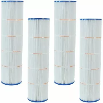 Pleatco Filtration PJAN85-PAK4-EC Pool Filter Cartridge Replacement for Unicel: C-7459-4, Filbur: FC-6405, OEM Part Numbers: A0557900, 4 Pack