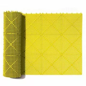 Dri-Dek 3x12 ft Roll Tile Pool Decking, Yellow