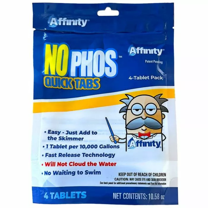 Front label of No Phos Quick Tabs Packaging Front label of No Phos Quick Tabs Packaging