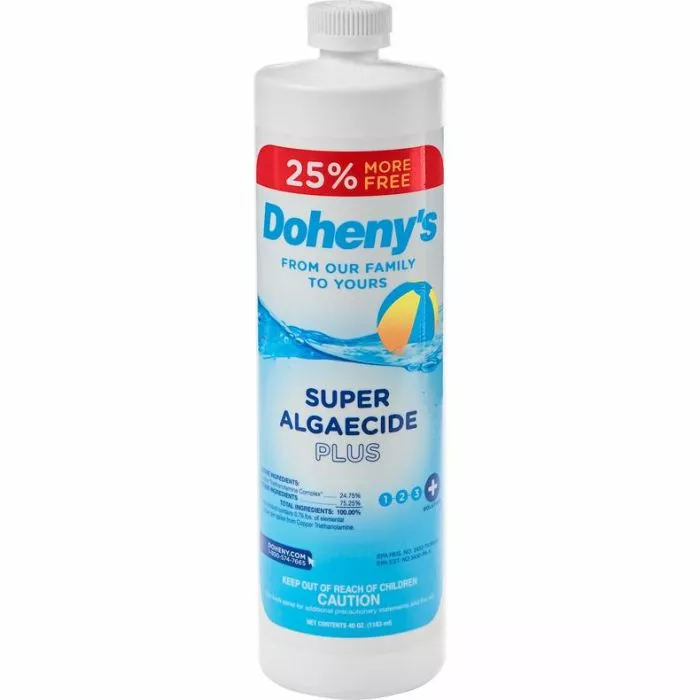 Super Algaecide Plus, 1 Quart, 8 Fluid Ounces Free | Doheny's Super Algaecide Plus, 1 Quart, 8 Fluid Ounces Free | Doheny's