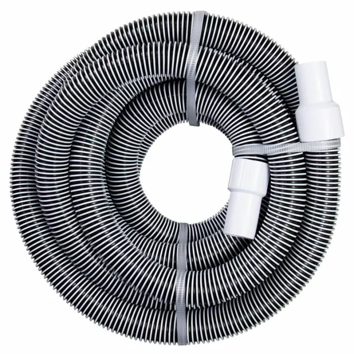 Doheny's Inground Commercial Grade Flexible Pool Vacuum Hose, 30 ft length, 1-1/2 inch diameter, with swivel cuff, UV-resistant and crush-proof Doheny's Inground Commercial Grade Flexible Pool Vacuum Hose, 30 ft length, 1-1/2 inch diameter, with swivel cuff, UV-resistant and crush-proof