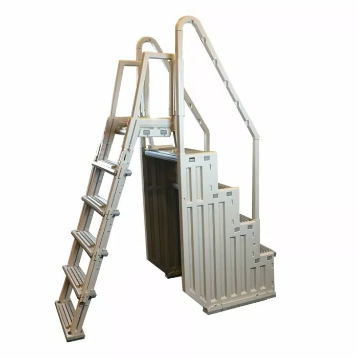 Confer Above Ground Pool Entry System Confer Above Ground Pool Entry System