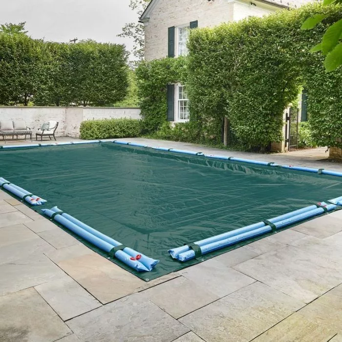 16 Year Inground Solid Winter Cover on pool