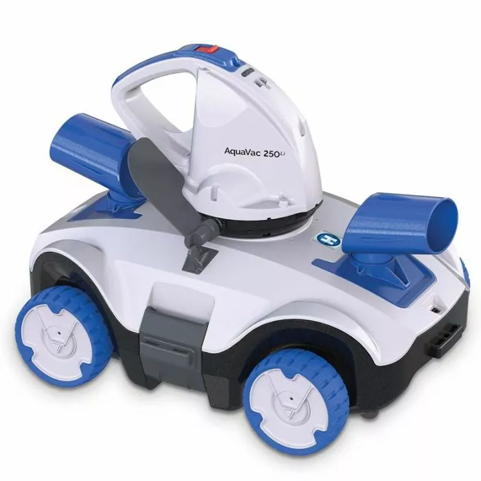 Hayward AquaVac 250Li Cordless Robotic Cleaner side view A Hayward AquaVac 250Li Cordless Robotic Cleaner side view A