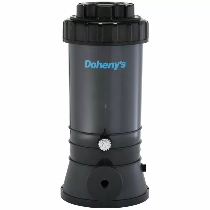 Doheny's Automatic Chlorinator/Brominator, Inground, Free-Standing front view