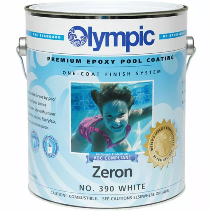 Olympic Premium Epoxy Pool Coating Zeron No. 390 White