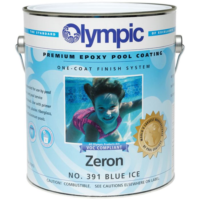 Olympic Premium Epoxy Pool Coating Zeron No. 391 Blue Ice