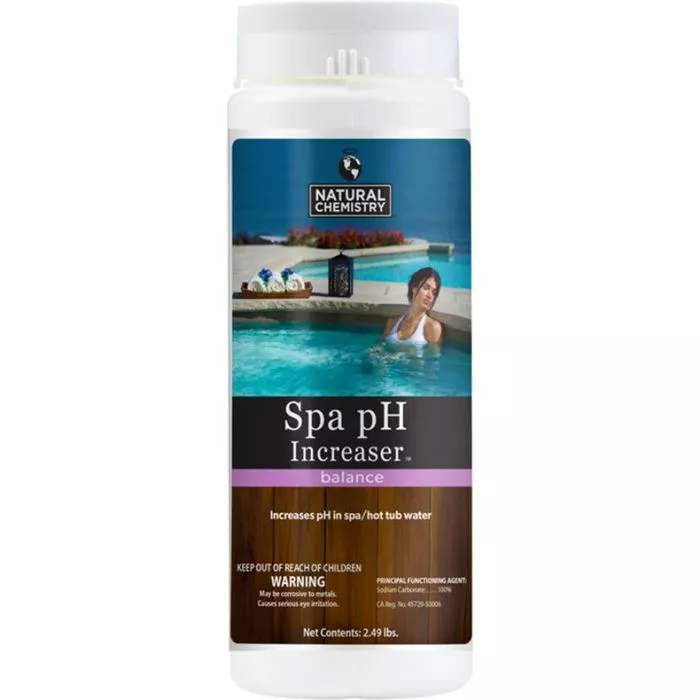 Front view of Natural Chemistry Spa pH Increaser