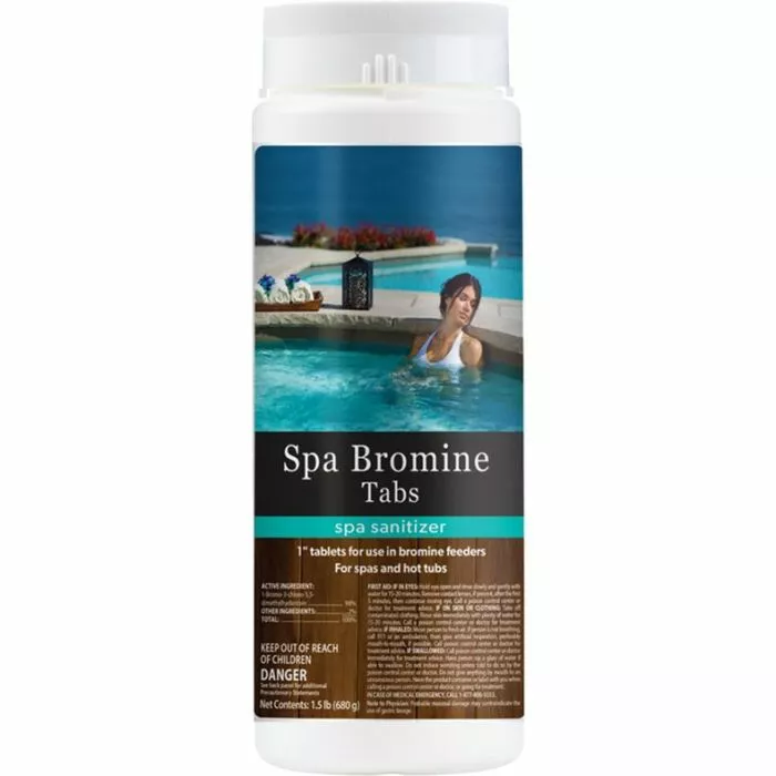 Front view of Natural Chemistry Spa Bromine Tablets