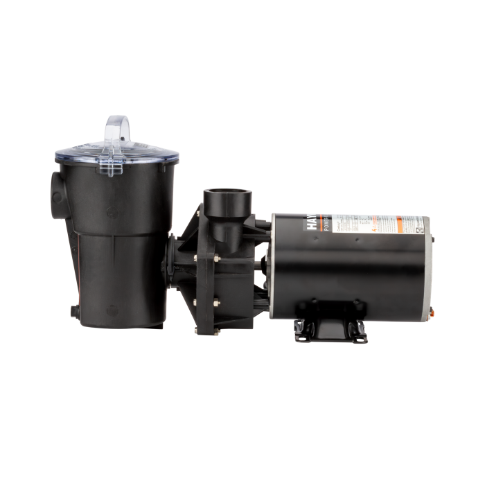 pool pump on white background