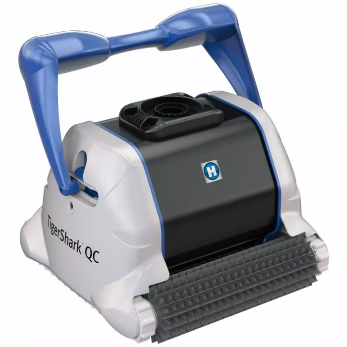 Hayward TigerShark Quick Clean - side angle view A Hayward TigerShark Quick Clean - side angle view A