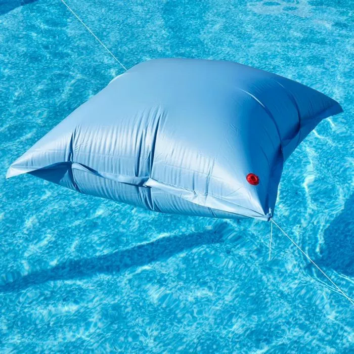 4ft X 8ft Air Pillow For Above Ground Pool Winter Cover - Solid Blue Vinyl