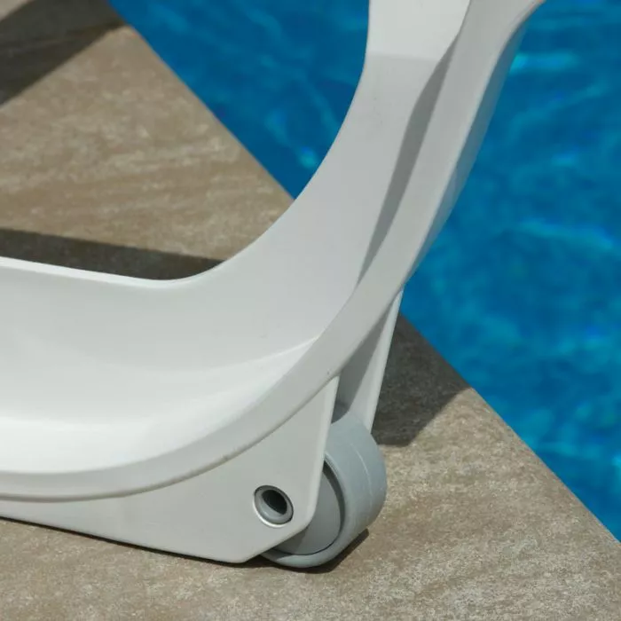 Grosfillex Bahia Quality Resin Chaise, White | Shop Doheny's